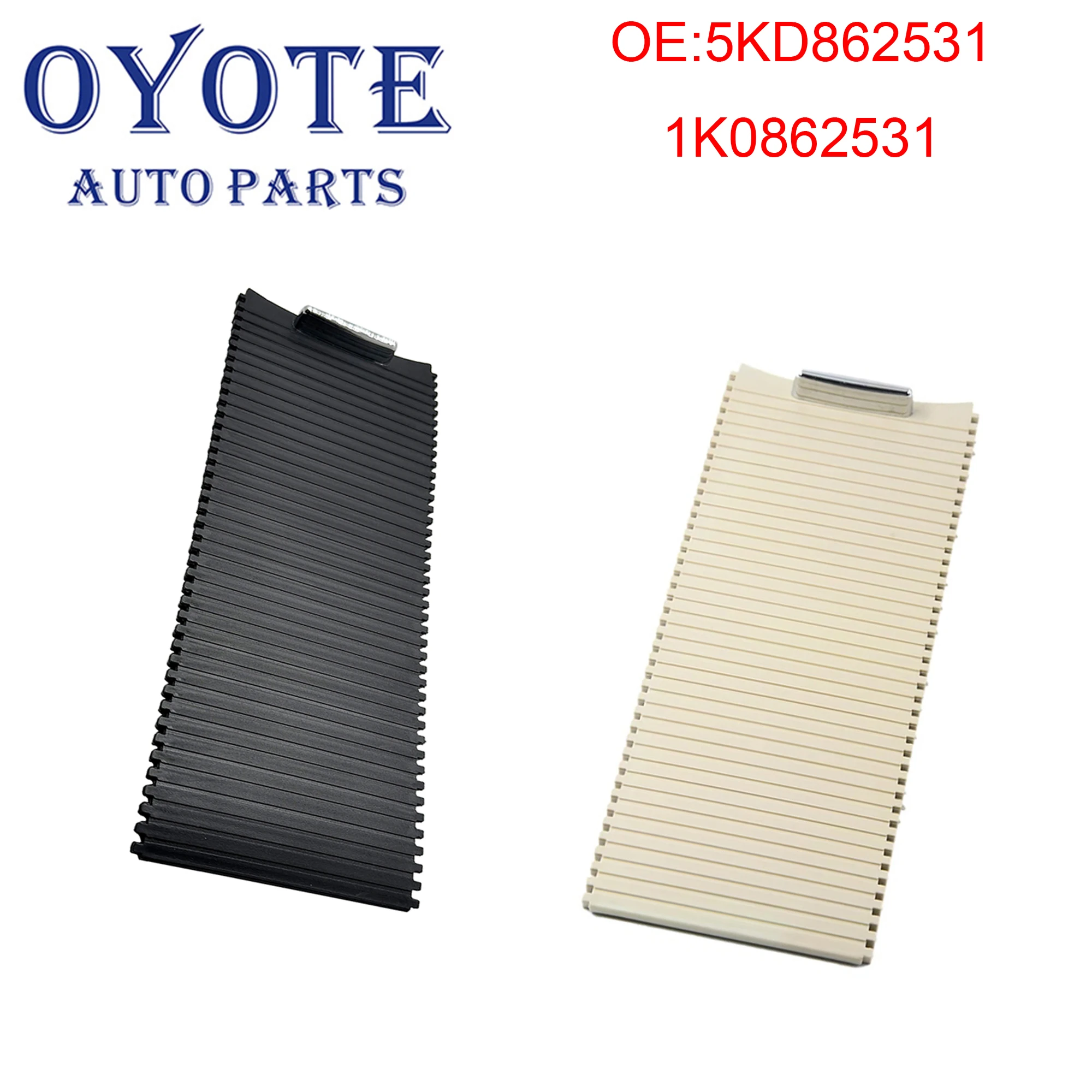 Автомобильный держатель стакана для напитков OYOTE 5KD862531 1K0862531, центральная консоль для VW Golf MK5 MK6 Jetta 5 EOS Scirocco, черный/бежевый