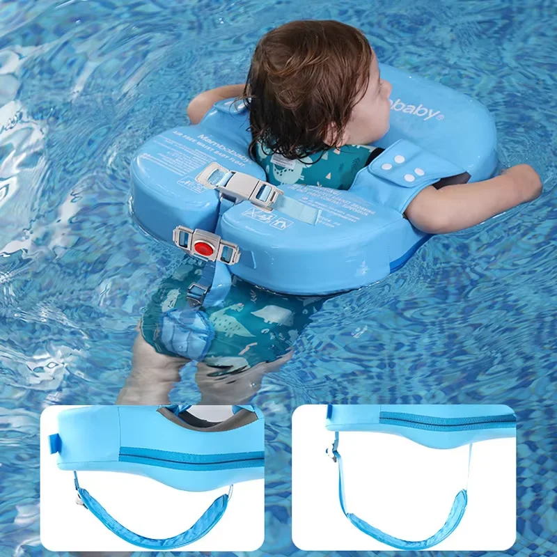 Boya no inflable para niños, flotador de natación para bebés, accesorios para piscina y playa, entrenador de natación flotante para bebés Mambobaby