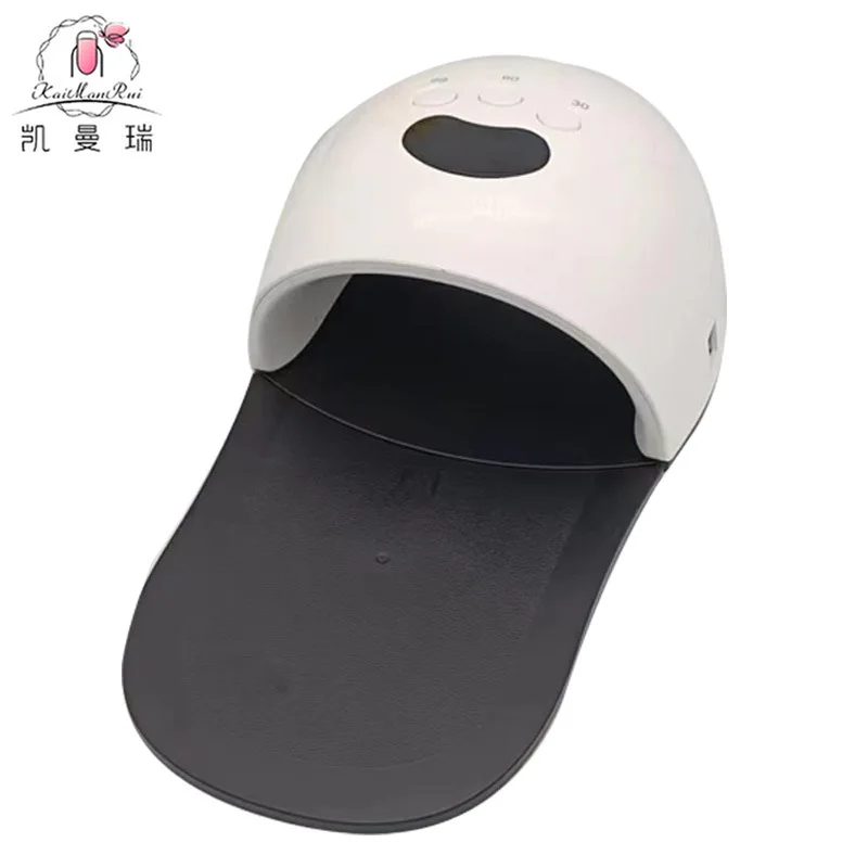 Nuova lampada per unghie creativa, lampada per fototerapia per unghie da piede tipo pantofola 48W di grande capacità con macchina per unghie con cuscinetto per piedi transfrontaliera