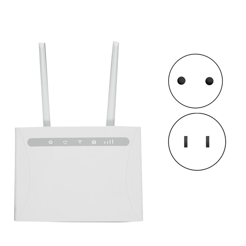 

New 4G Wireless Router 4G Wifi CPE With SIM Card Slot 3X100mbps Network Port For Home Company