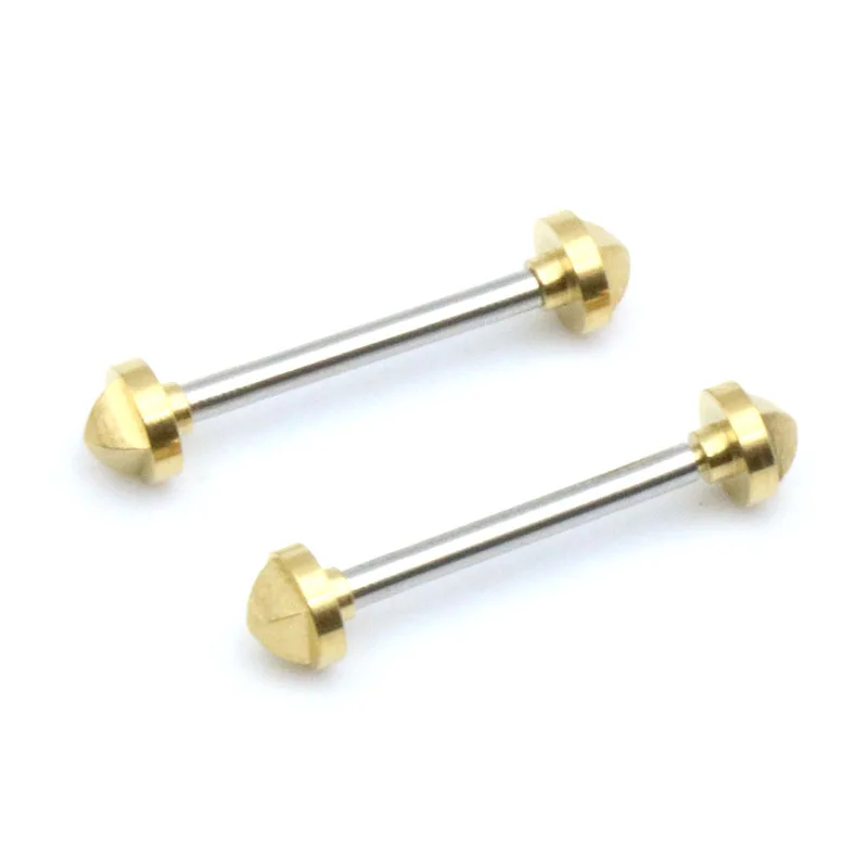 ساعة نسائية حزام الجلد ربط قضيب ، حزام (Watch) ساعة أداة إصلاح ، المسمار ثابت الأذن قضيب ، اكسسوارات ، 12 مللي متر ، 14 مللي متر