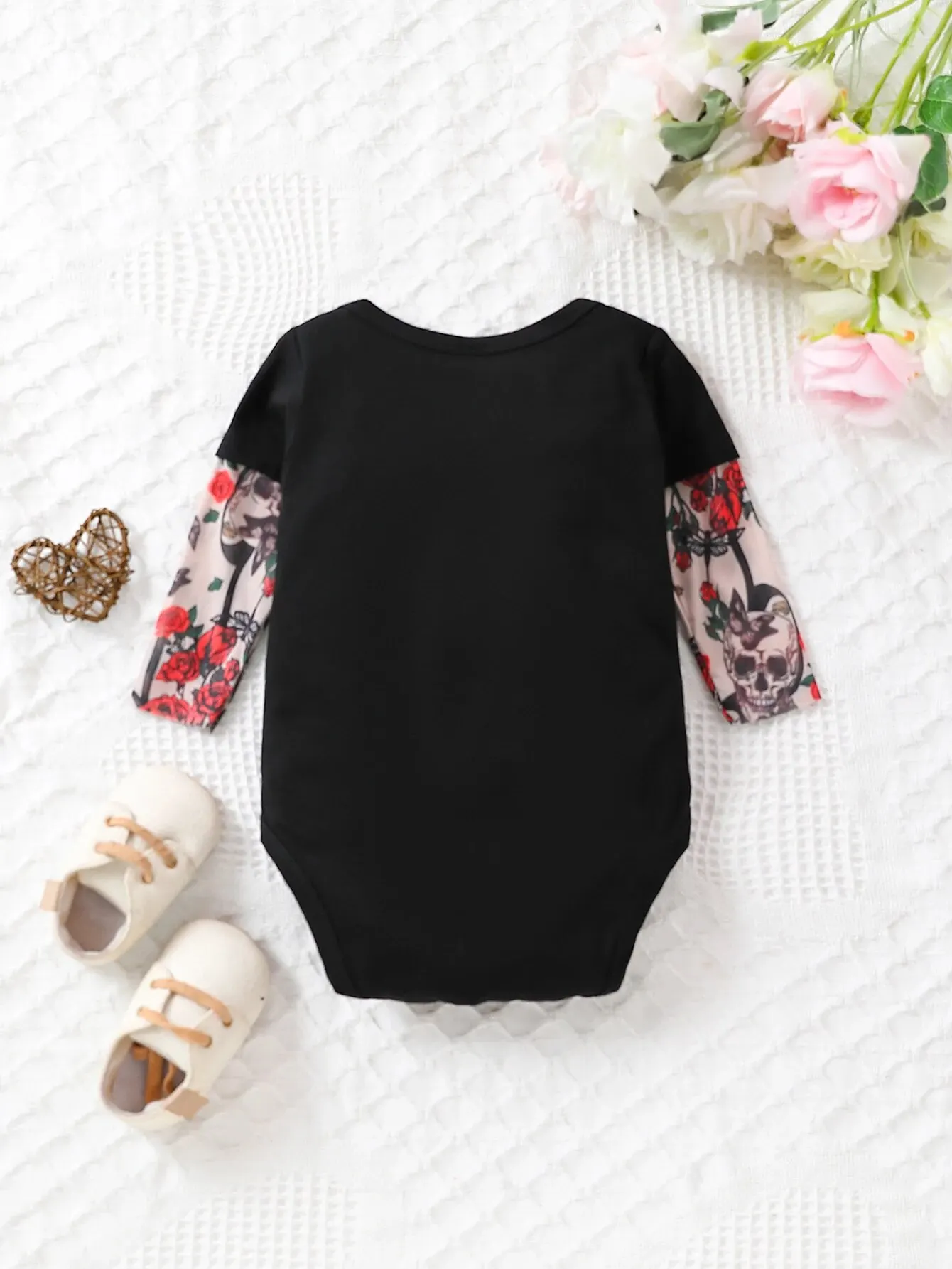 Summer Baby Boy Clothes Bodysuits Fashion Newborn Rompe Fake Two Tattooed Sleeves Cotton Comfy Infant Bodysuit One-Pieces