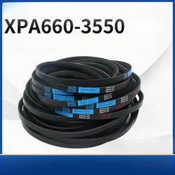 XPA Type Narrow V Belt XPA-1282~1500mm Hard Wire Rubber Drive Pitch Length Girth Industrial Transmission Agricultural Machinery