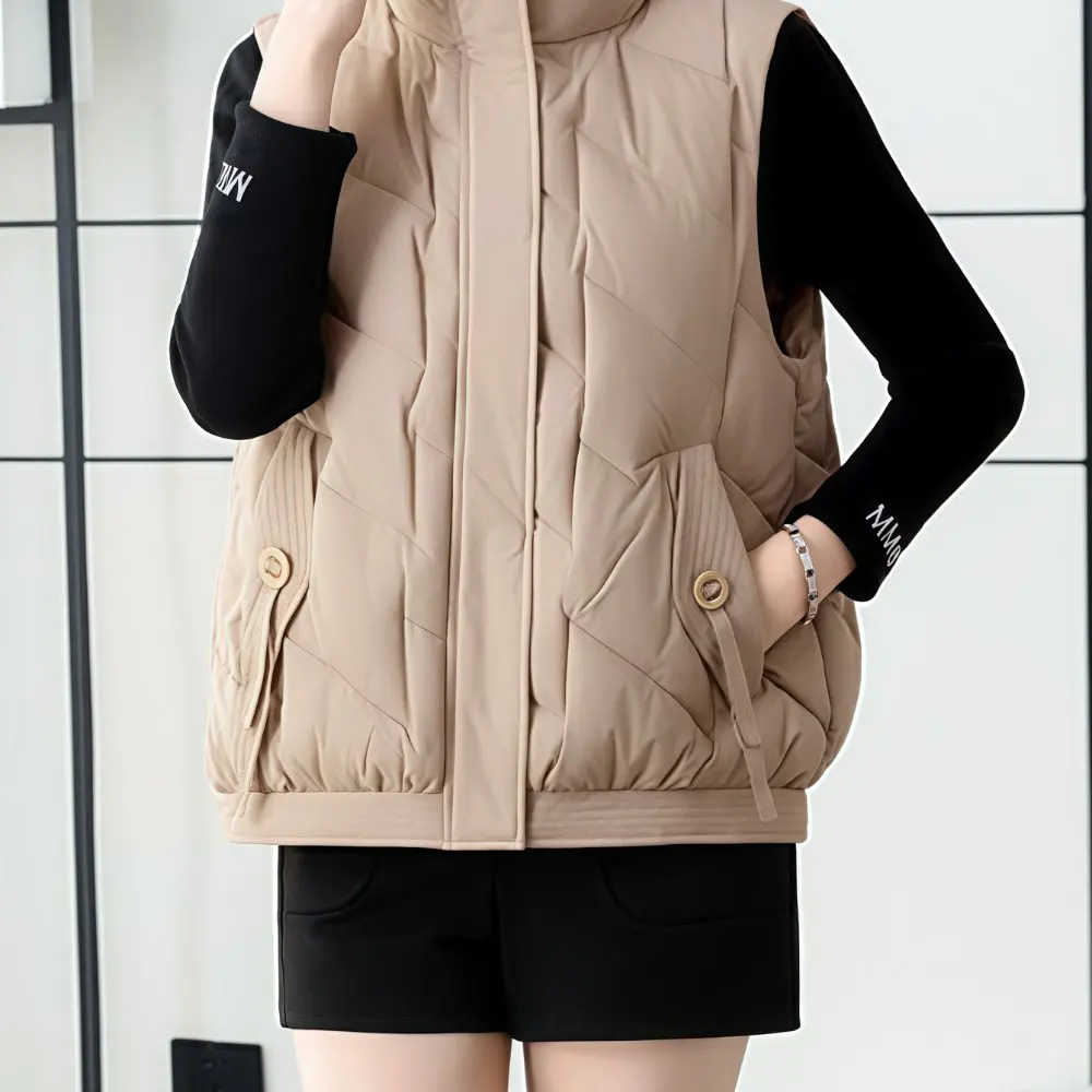 

Повседневная куртка с хлопковой подкладкой и длинными рукавами, стиль с прямыми рукавами, удобный женский топ, модный тренд, без украшения