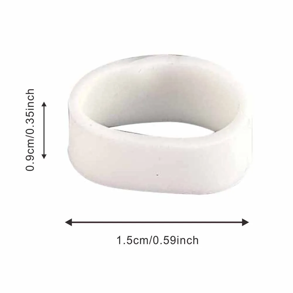 200pcs Mini Small White Elastic Rubber Bands Rubber Band High Elasticity Office Home Rubber Bands Rings