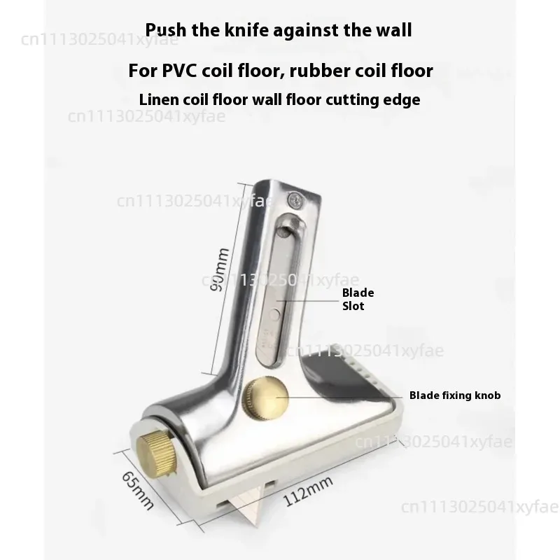 PVC Floor Manual Corner Joint Treatment Fitting Wall Side Auxiliary Processing Hardware