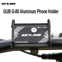 GUB G-80 Bicycle Lightweight Phone Holder Road Bike Mountain Bike Aluminum Alloy Convenient Phone Holder Strong Cushioning