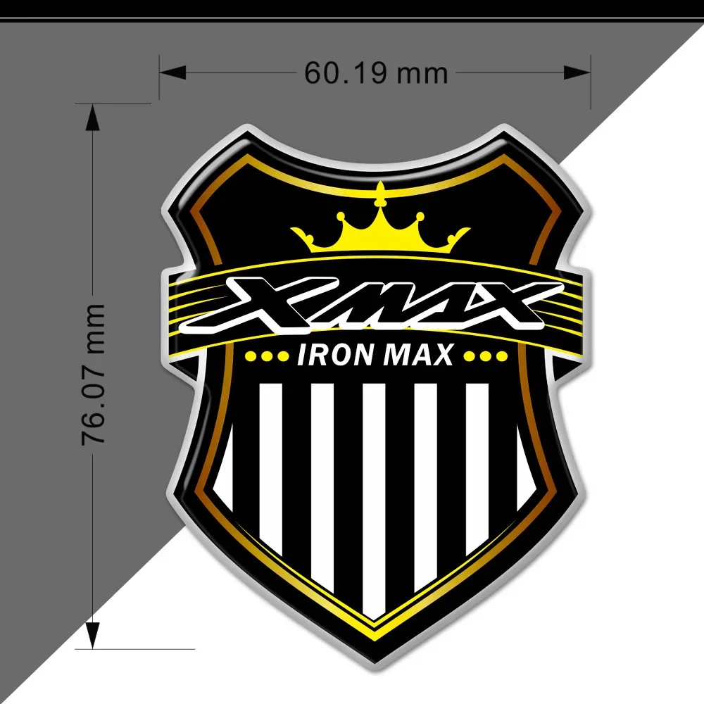 야마하 스쿠터 엠블럼 배지 로고 보호 데칼, 야마하 X-MAX XMAX X MAX 125 250 300 400 스티커, 2015 2016 2017 2018 2019 2020