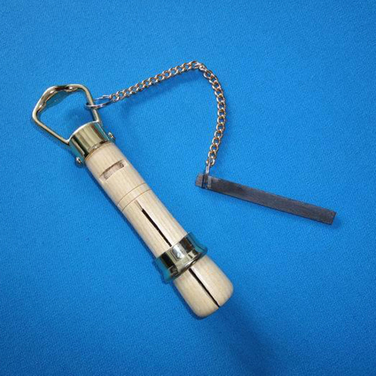 

AED2-Wood Tip Clamp Billiard Pool Snooker Cue Repair Rod Helper Wooden Cue Tip Clamp Repair Tool