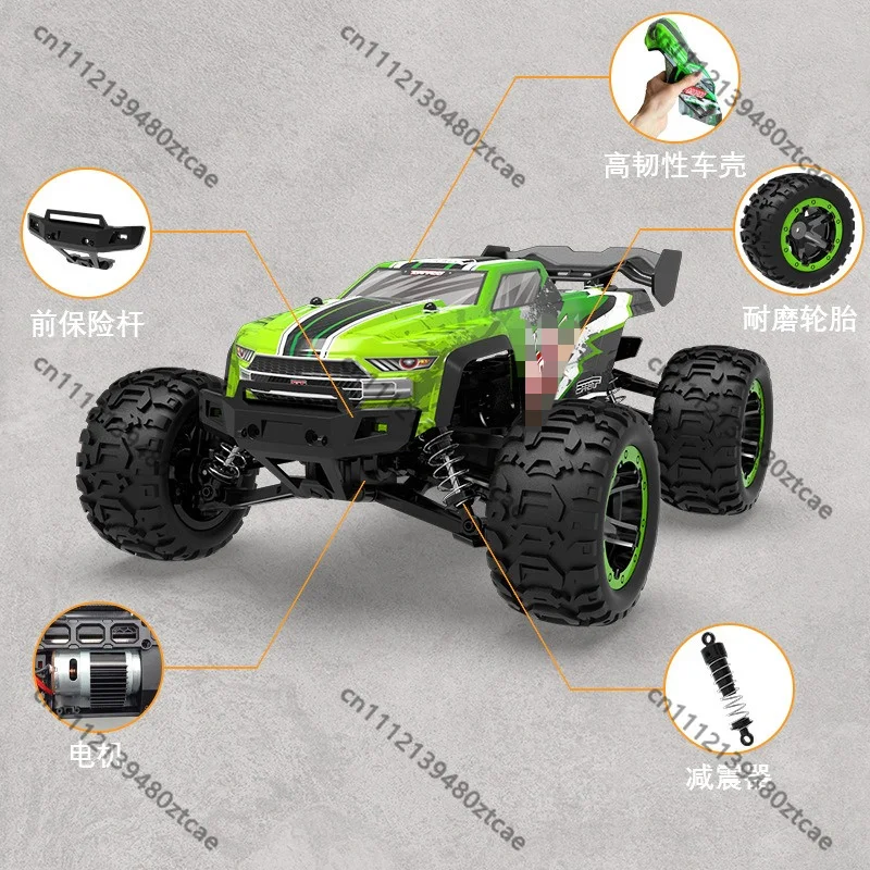 1:16 4WD 2.4G RC Car, 40km/h High Speed All Terrain Off Road Climbing Truck 250mm 1.4kg 785-7