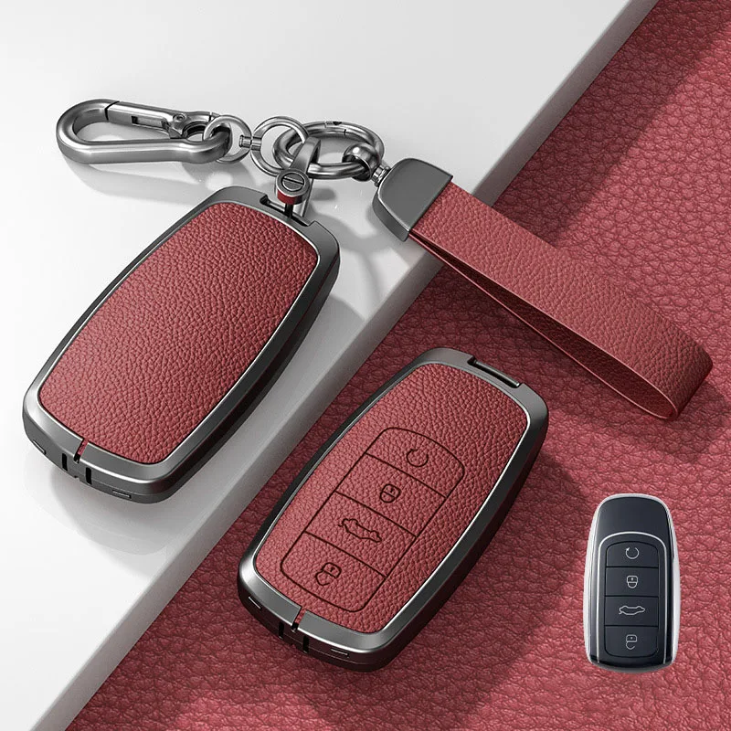 Car Remote Key Case Cover Fob For Chery Tiggo 7 Pro 8 Pro Exeed Tiggo 2 3x 8plus New 5 Plus 7pro Omoda 5 Arrizo 5 Pro Gx 5x EQ7