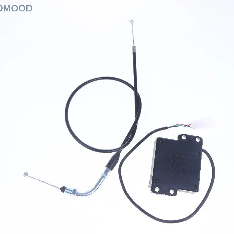 12V-99V Electric Motorcycle Scooter Accelerator Unit With Cable Line Set For Universal Throttle Grips
