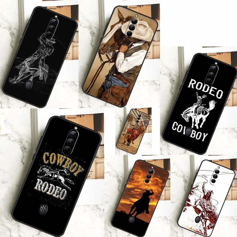 Extreme Sport Rodeo Cowboy Lasso Case For ZTE Nubia Red Magic 9 8 8S Pro Plus RedMagic 6 7 Pro 6S 7S Pro 5S 6R 5G Back Cover