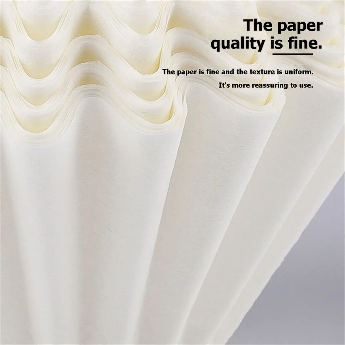 【AT48】 NEW 100 Pcs 5-6-Cup Commercial Coffee Filters Large Coffee Filters Premium Quality Big & Tall Filters for Coffee Machines