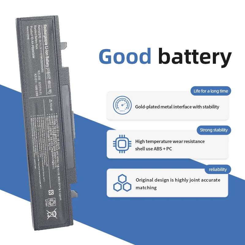 Imagem -03 - Bateria Portátil para Samsung R530 R528 R428 R429 R430 R467 R468 R478 Aa-pb9nc6w Aa-pb9ns6b Aa-pb9ns6w Suozhan-aa-pb9nc6b