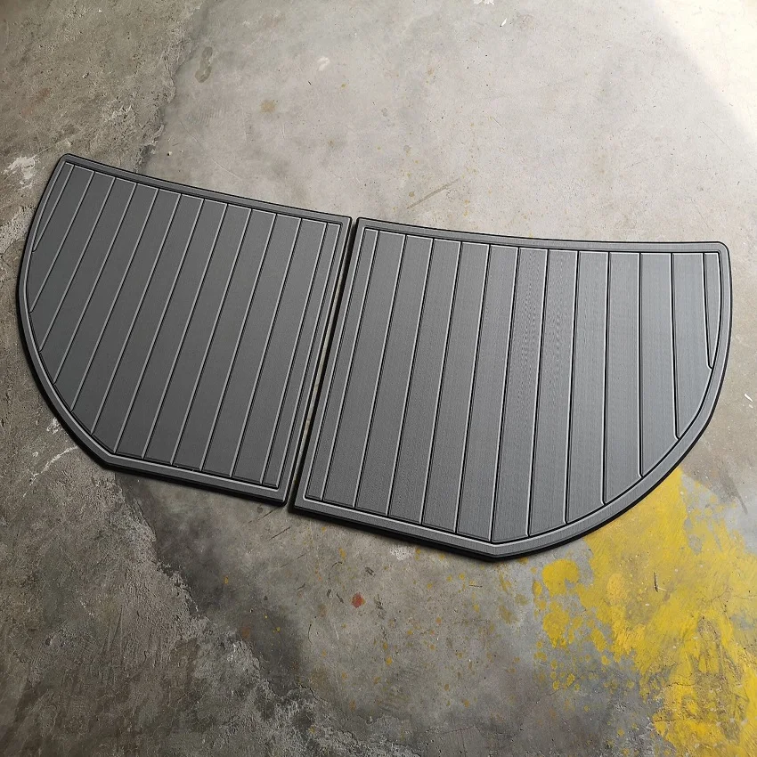 

2007 Tige 22 VE Плавательная платформа Step Pad Boat EVA Foam Faux Teak Deck Floor Mat SeaDek MarineMat Gatorstep Style Самоклеящийся