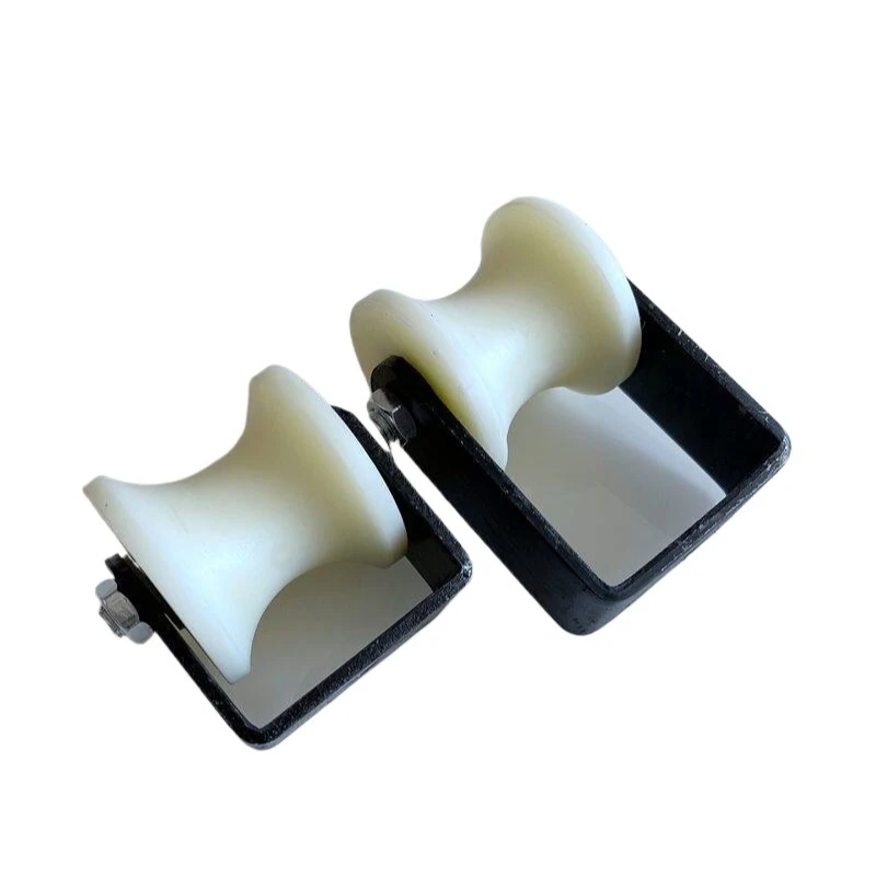 

1 шт. пластиковый направляющий ролик для круглой трубы, U-образный подшипниковый ролик, нейлоновое направляющее колесо, винтовой кабель, стальная труба