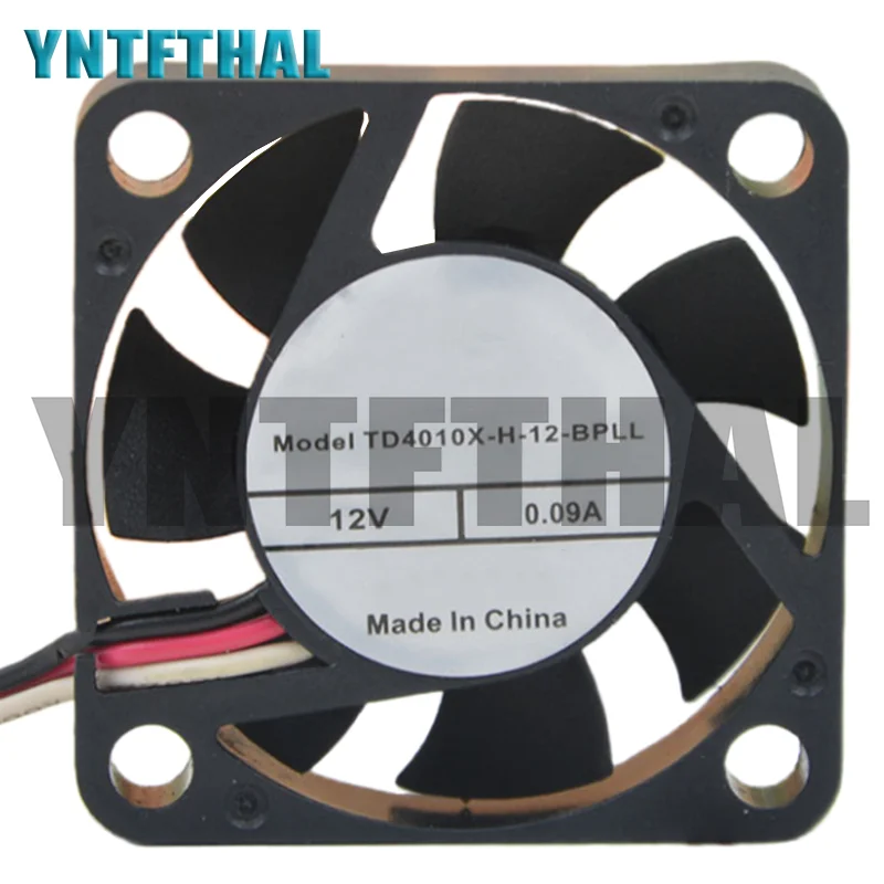 

Новый TD4010X-H-12-BPLL охлаждающий вентилятор DC 12V 0.09A 1,08 W 6500RPM 4010 4 см 40*40*10 мм