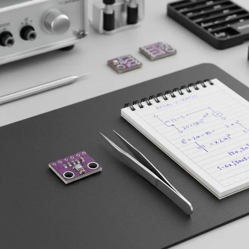 High Precision 3 in1 Digital Barometric Altitude Sensor Module BME280 3.3V BMP280 5V for Weather Monitoring