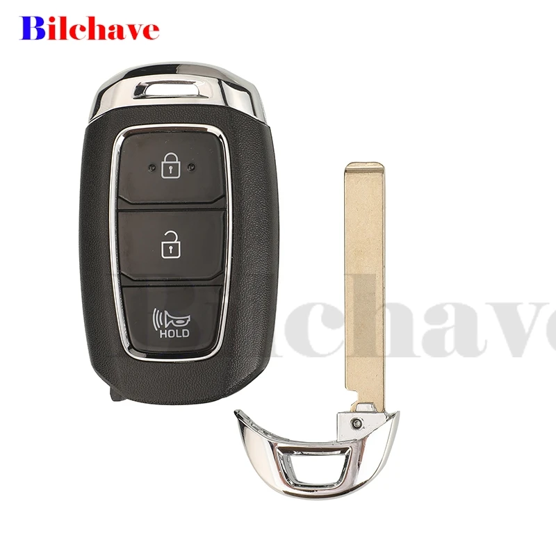 Jingyuqin Car Remote Key Shell Case 3/4/5 Buttons For Hyundai Veloster Santa Fe Palisade Kona Avante Elantra Replacement Fob
