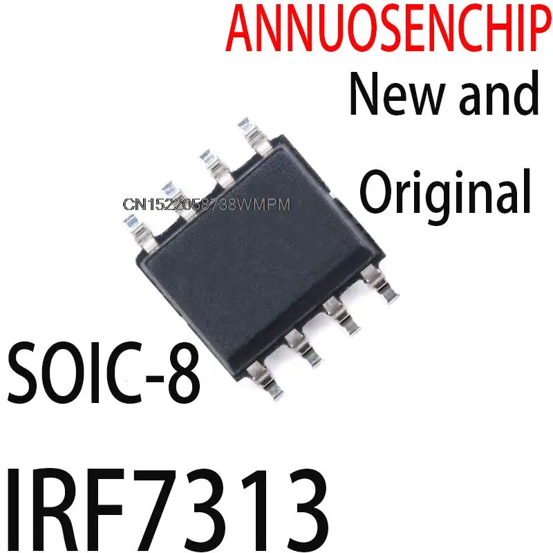 10 قطعة جديدة ومبتكرة IRF7313TRPBF MOSFET 2N-CH 30V 6.5A SOIC-8 IRF7313