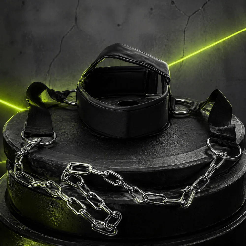 Adjustable Head Strap Neck Harness Adjustable Chin Strap Durable Construction Neck Muscle Builder Reinforced Design