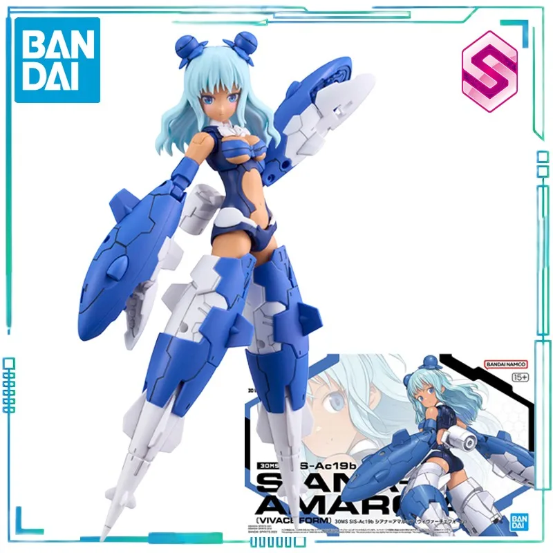 BANDAI SPIRITS genuino 30 MINUTES SISTERS Series SIS-AC19b Sinana Amasya, SIS-AC65n Pavali Patton colección de modelos de ensamblaje