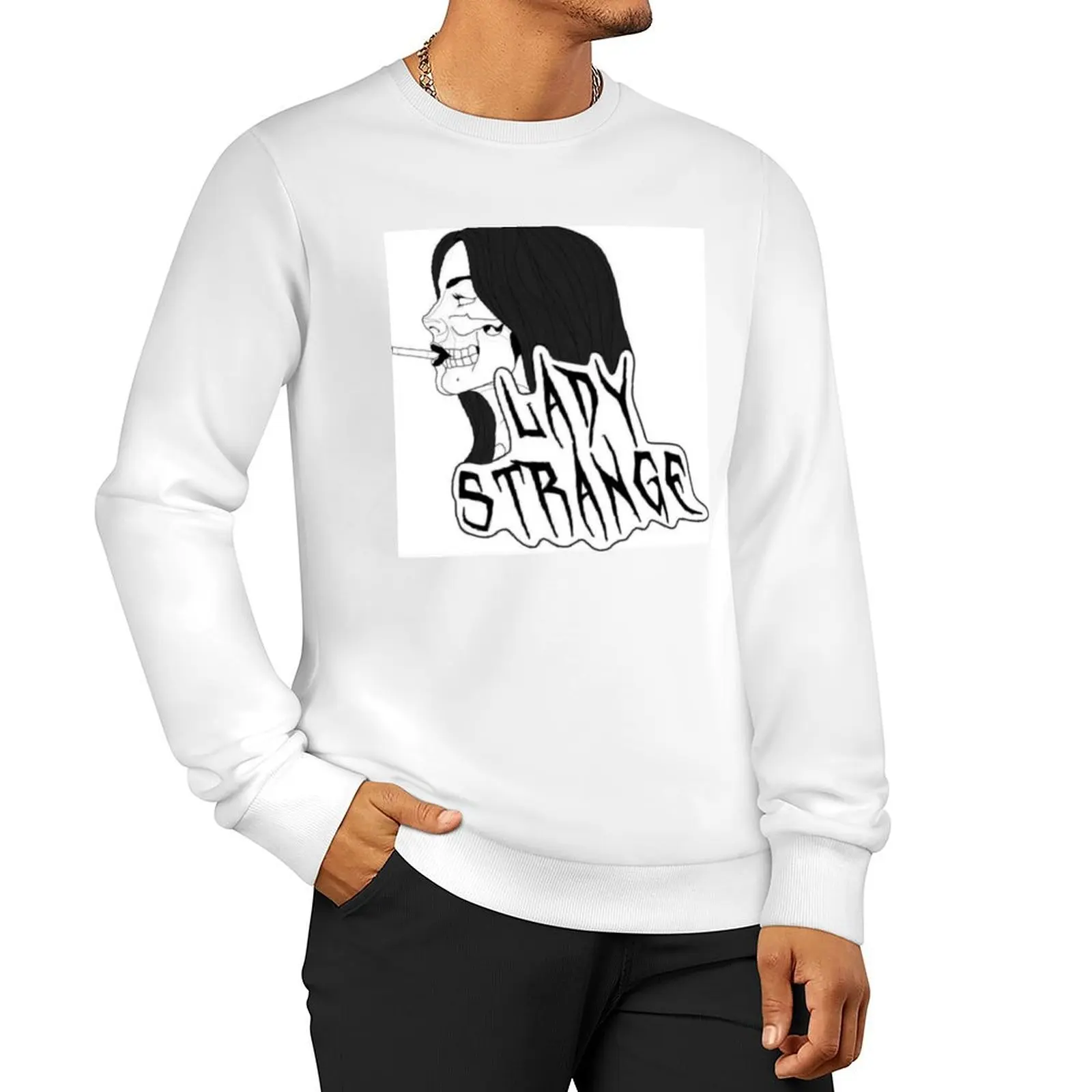 

Lady Strange Logo Sweatshirt men's winter sweater winter man sweatshirt