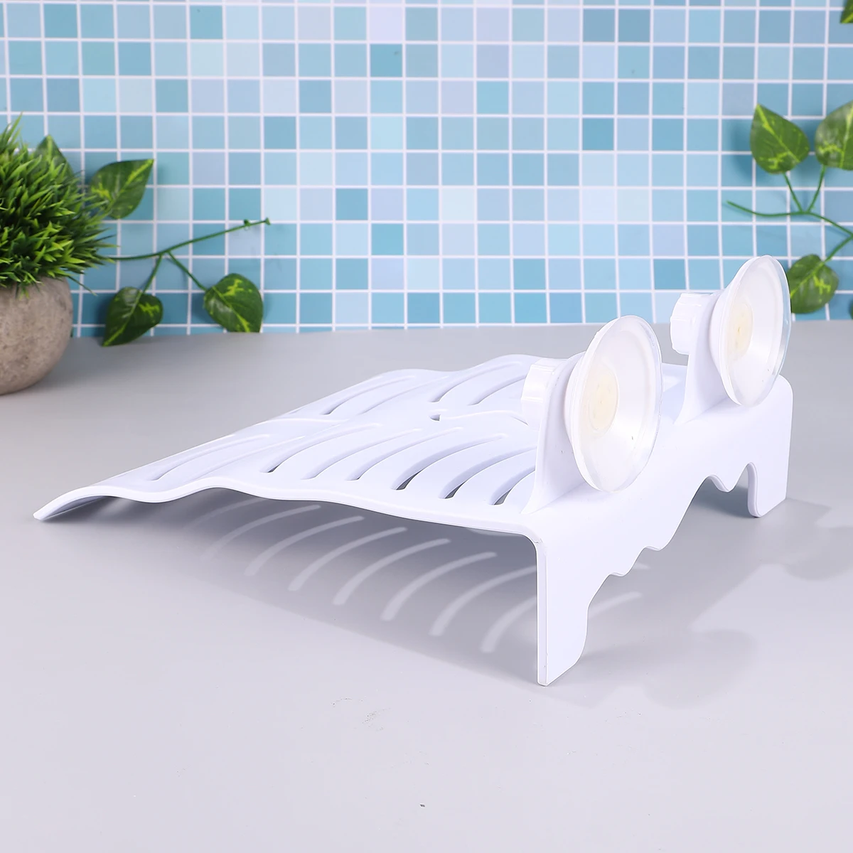 

Turtle Platform Slope Reptile Terrarium Turtle Platform Habitat Decoration Durable PP Large Size For Tank Aquarium