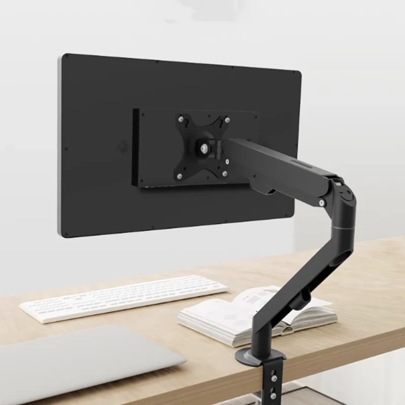 コンピューター大型スクリーンフローティングロボットアーム、17～30インチディスプレイ対応、フリーホバー/ハイローテーション伸縮式