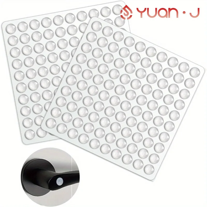 

YUANJ Transparent Silicone Anti-Collision Pellets Self-Adhesive Wear-Resistant Anti-Slip Pellets Cabinet Door Silicone Stickers