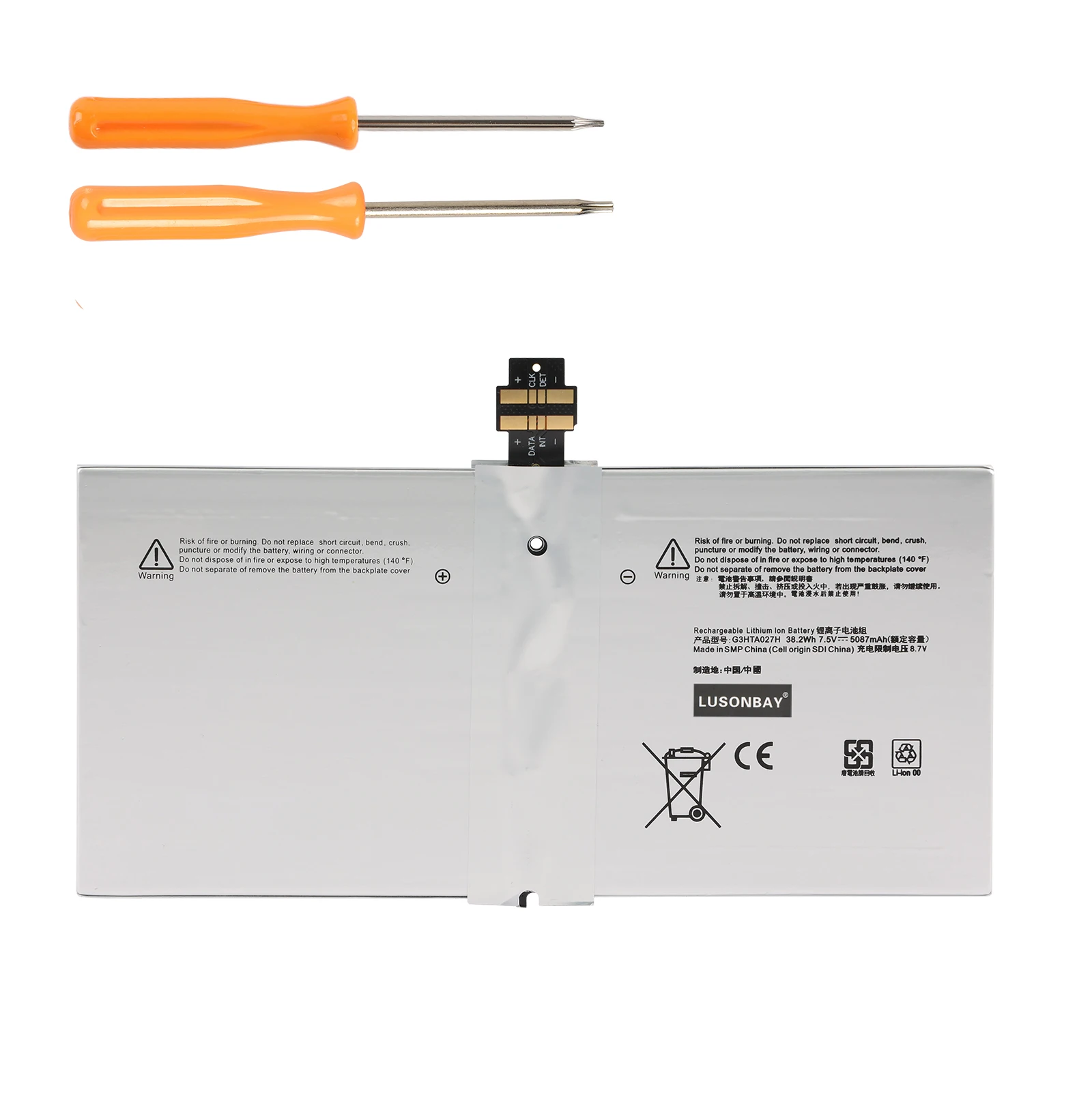 LUSONBAY G3HTA027H Laptop Battery For Microsoft Surface Pro 4 1724 12.3