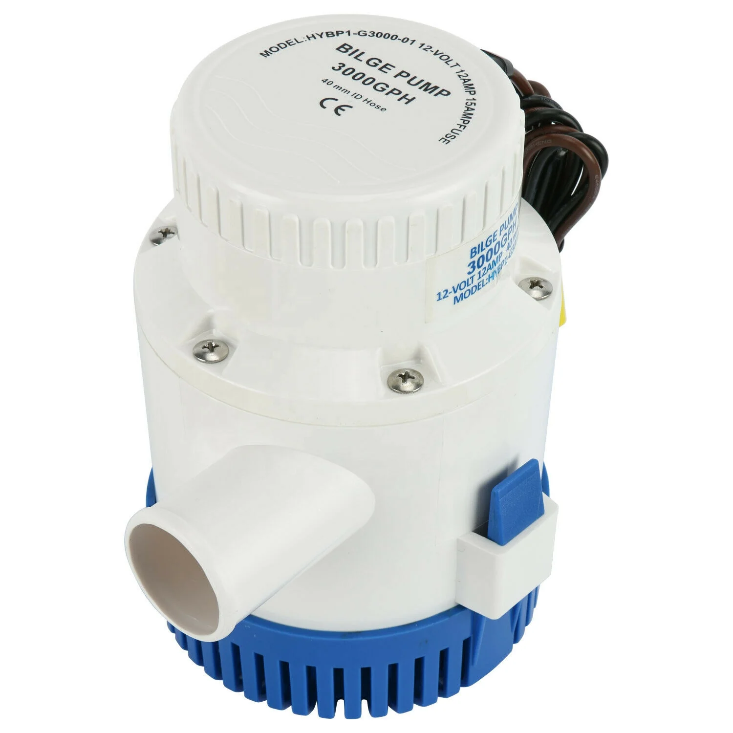

12v Bilge Pump Marine Submersible Water Pump DC Boat Plumbing Pump