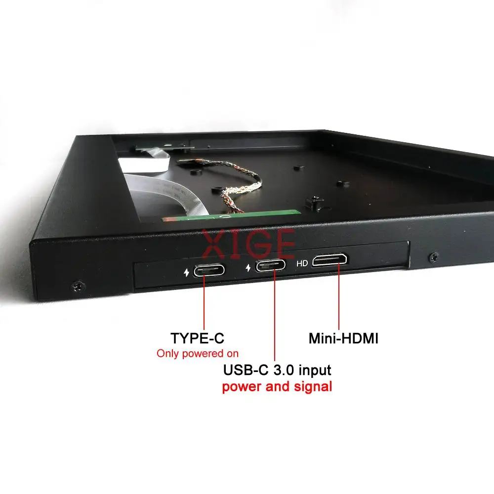 For LP156WH4-TLA1/B1/C1/N1/Q1 LVDS 40 Pin TYPE-C Mini-HDMI 1366x768 USB-C 3.0 15.6