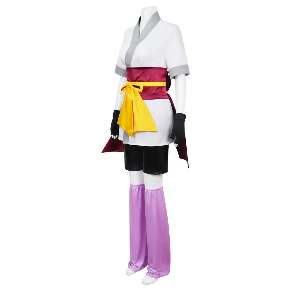 Machi Komacine disfraz de Cosplay para mujer, peluca rosa, disfraces de Carnaval de Halloween, trajes de Anime, vestido