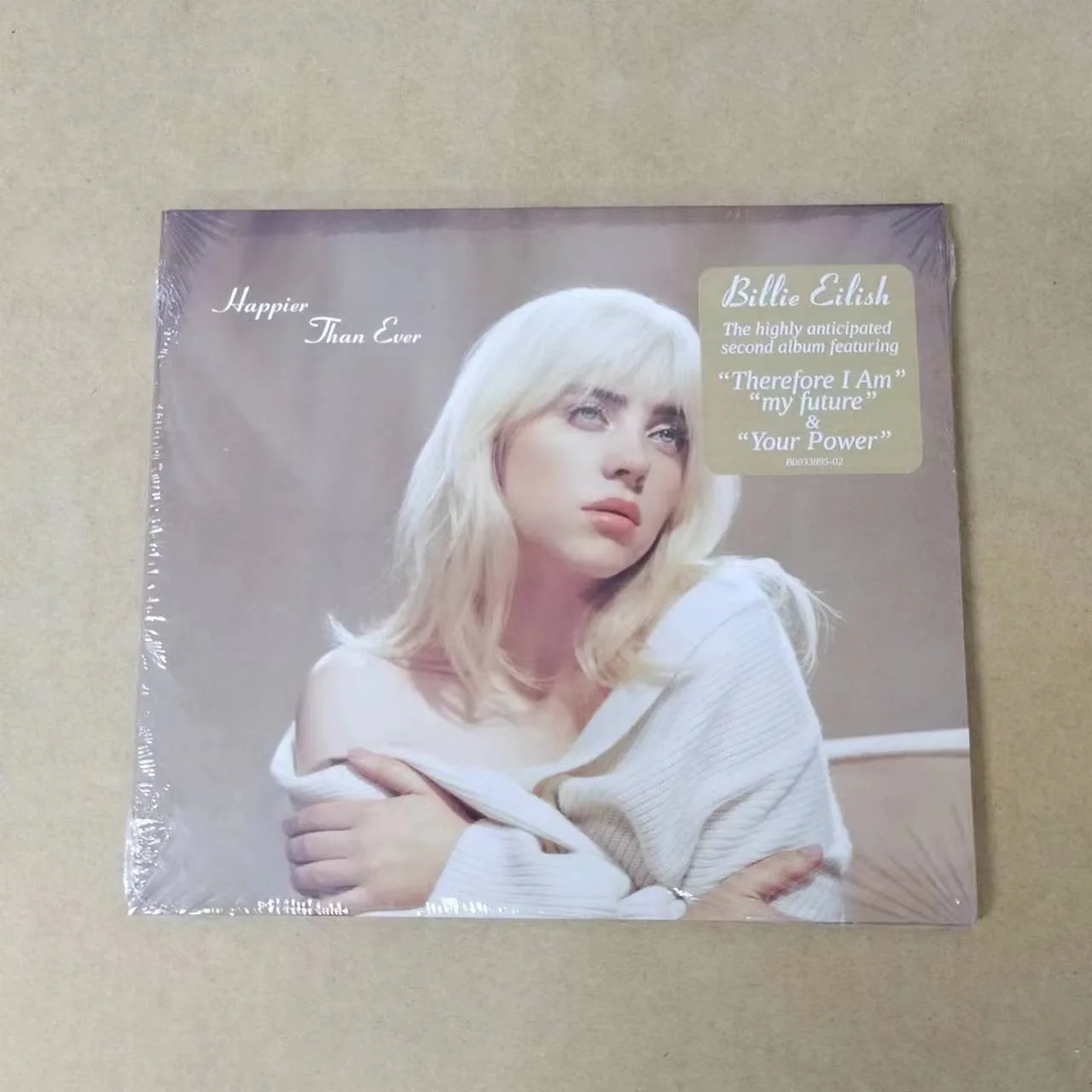 Happy Than Ever CD Box Post-2000 Soundtrack Mobil Walkman Musik POP Penyanyi Jenius Amerika