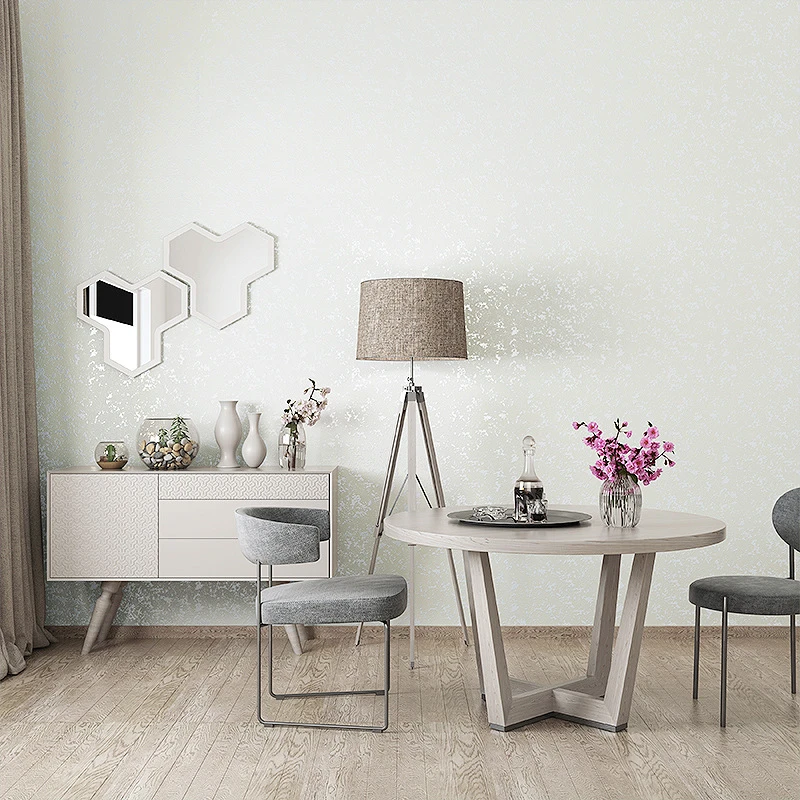 3D texturizado Monochrome Wallpaper Roll, papel de parede não-auto-adesivo, decoração de casa, quarto e sala de estar, estudo e Elder's Room