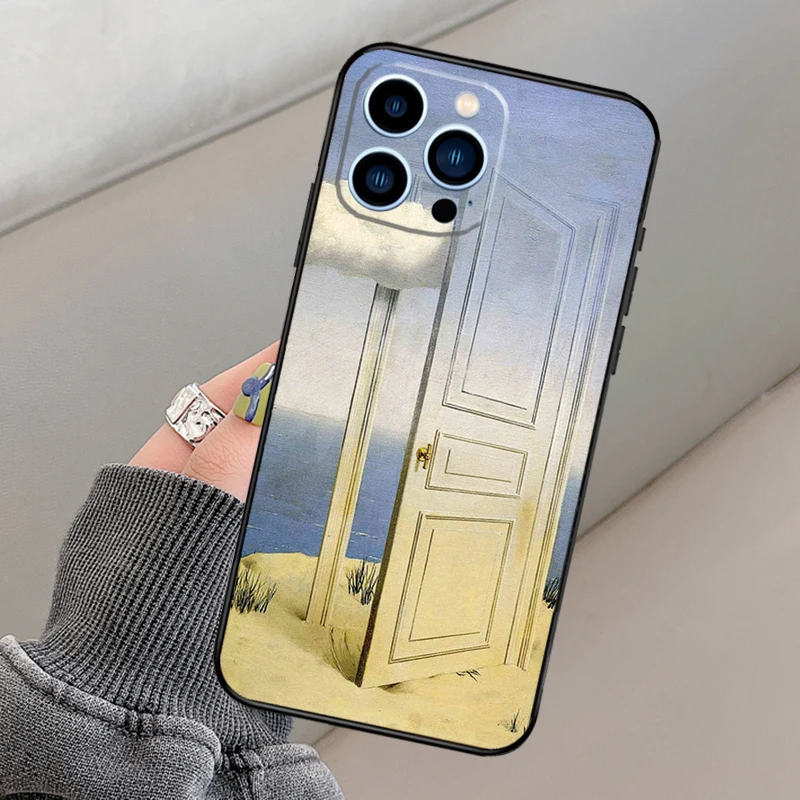 حافظة ريني ماغريت الناعمة لهاتف آيفون 17 برو ماكس لهاتف آيفون 17 إير كوكه آيفون 17 كابا #4