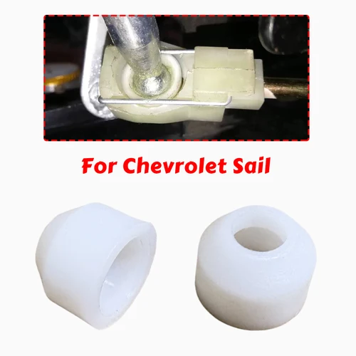 Para Chevrolet Sail, reemplazo de taza de buje de plástico, Base de torre de cambios, palanca de Control inferior, Kit de ojal de manga de bola pivotante