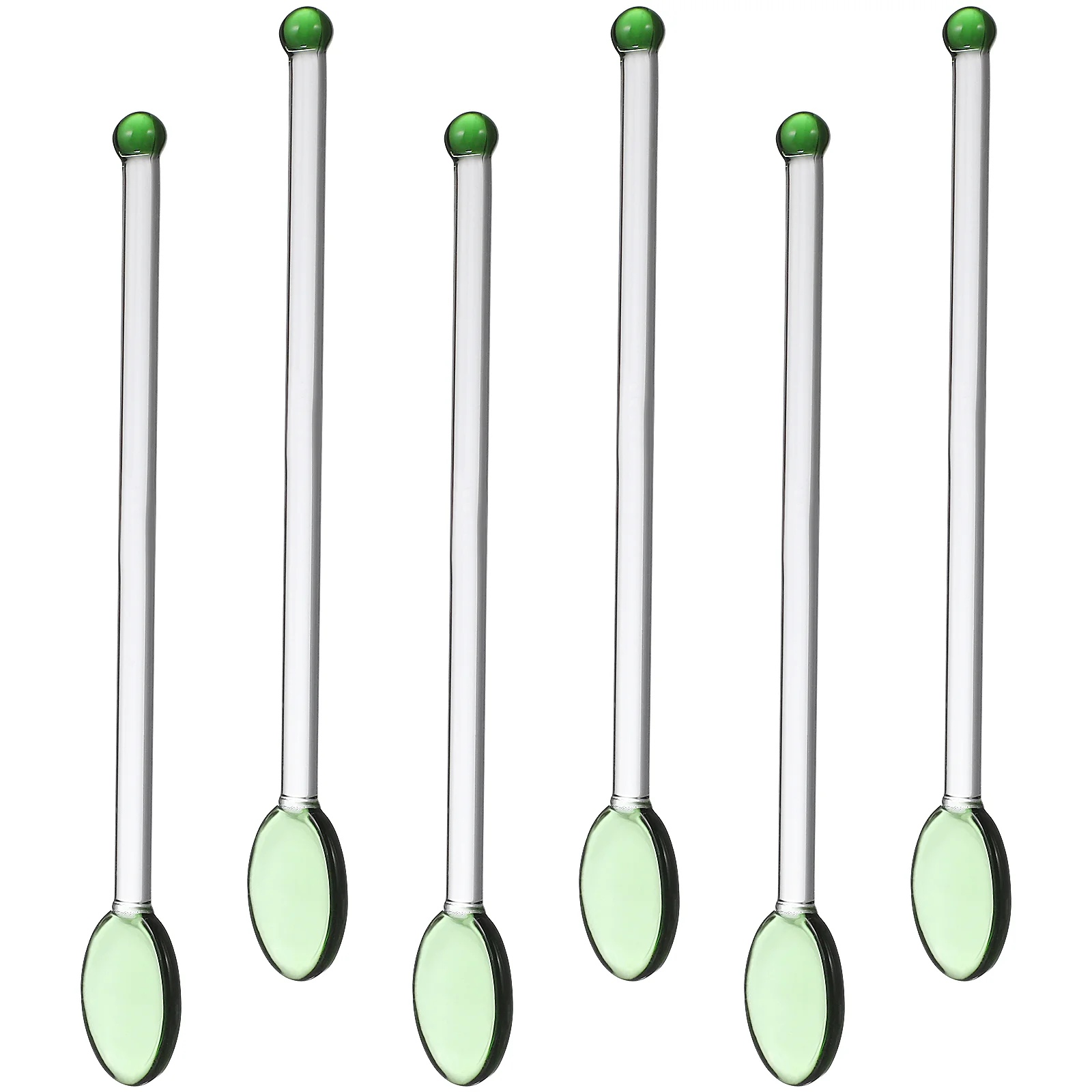 

6 Pcs Stirring Rod Milk Coffee Beverage Stick Cocktail Stirrer Glass Juice Drink Muddler Swizzle Accessories for