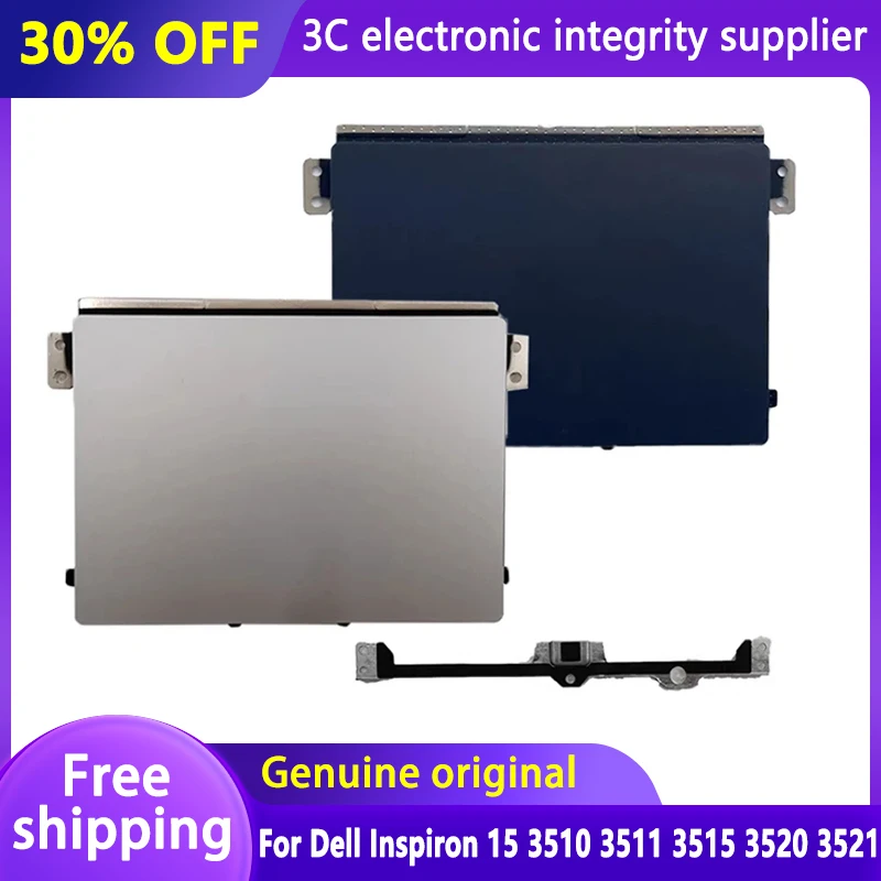 ทัชแพดของแท้ใหม่สำหรับ Dell Inspiron 15 3510 3511 3515 3520 3521แล็ปท็อปแทร็คแพดอุปกรณ์เสริมบอร์ด0vynnw R09DC 0R09DC