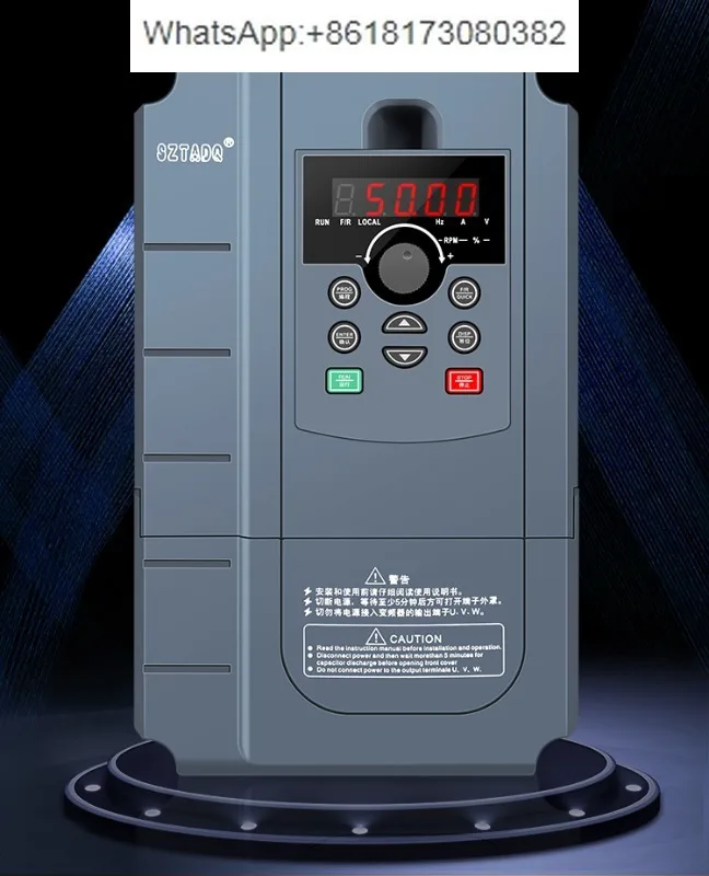 

Инвертор повышенной нагрузки, трехфазный контроллер скорости 380 В/2,2/5,5/7,5/11 кВт/15/22/30/45/55 кВт