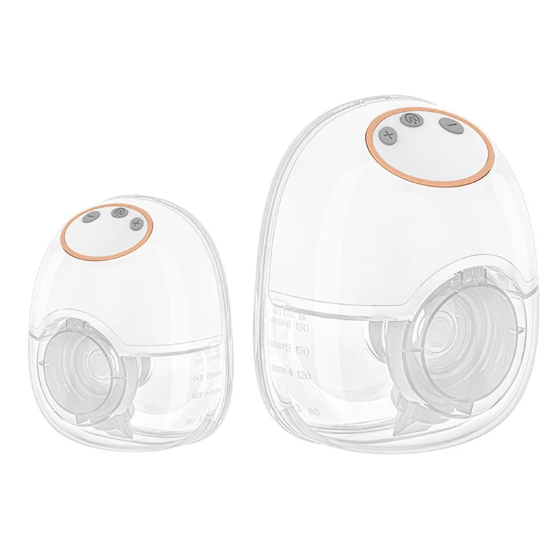 

Wearable Milk Collector Breast Pump- Hands Free, Lightweight, 12 Suction Levels, Low Noise