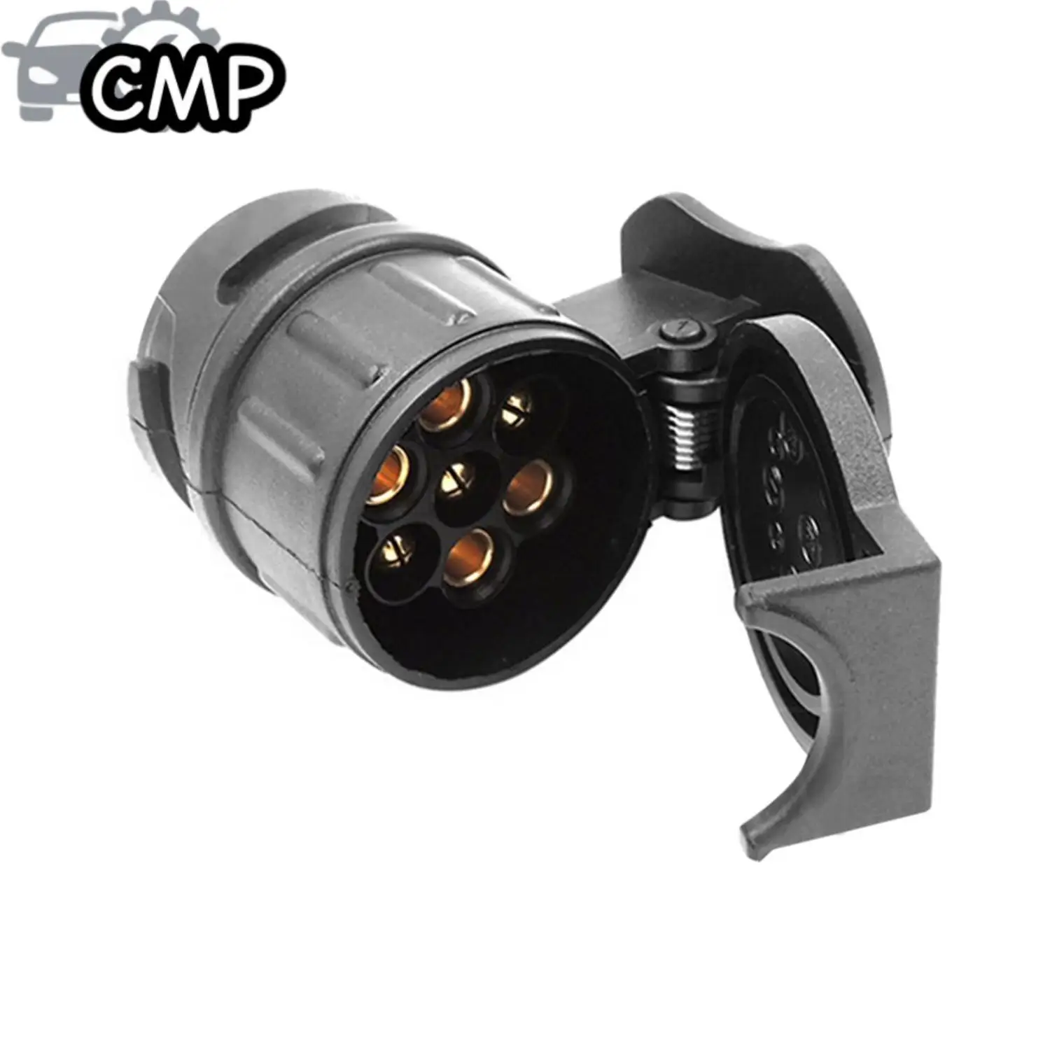 

1pc 13 Pin To 7 Pin Plug Adapter Car Trailer Truck Caravan Towbar Socket Converter Automotive External Plug Adapter Accessories