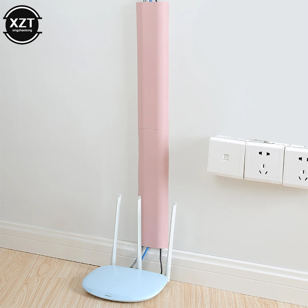 1Pcs Self-adhesive Raceway Wall Cord Duct Cover Cable Duct Ties Fixer Fastener Holder for Cable Organizer Storage Clip