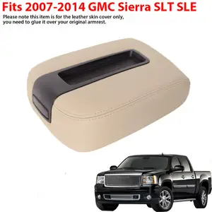 Fur chevy tahoe silverado gmc sierra yukon armlehne box abdeckung mittel konsole pu leder 2007 2008 2009 2010 2011 2012 2013 2014 AliExpress