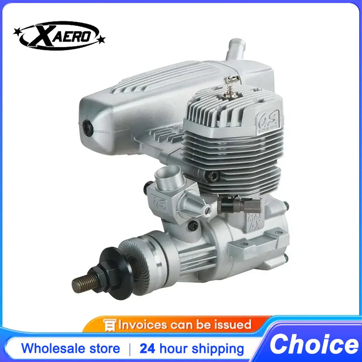 

OS 95AX Кольцевой светящийся двигатель, 2-тактный метанол для радиоуправляемых самолетов Performance