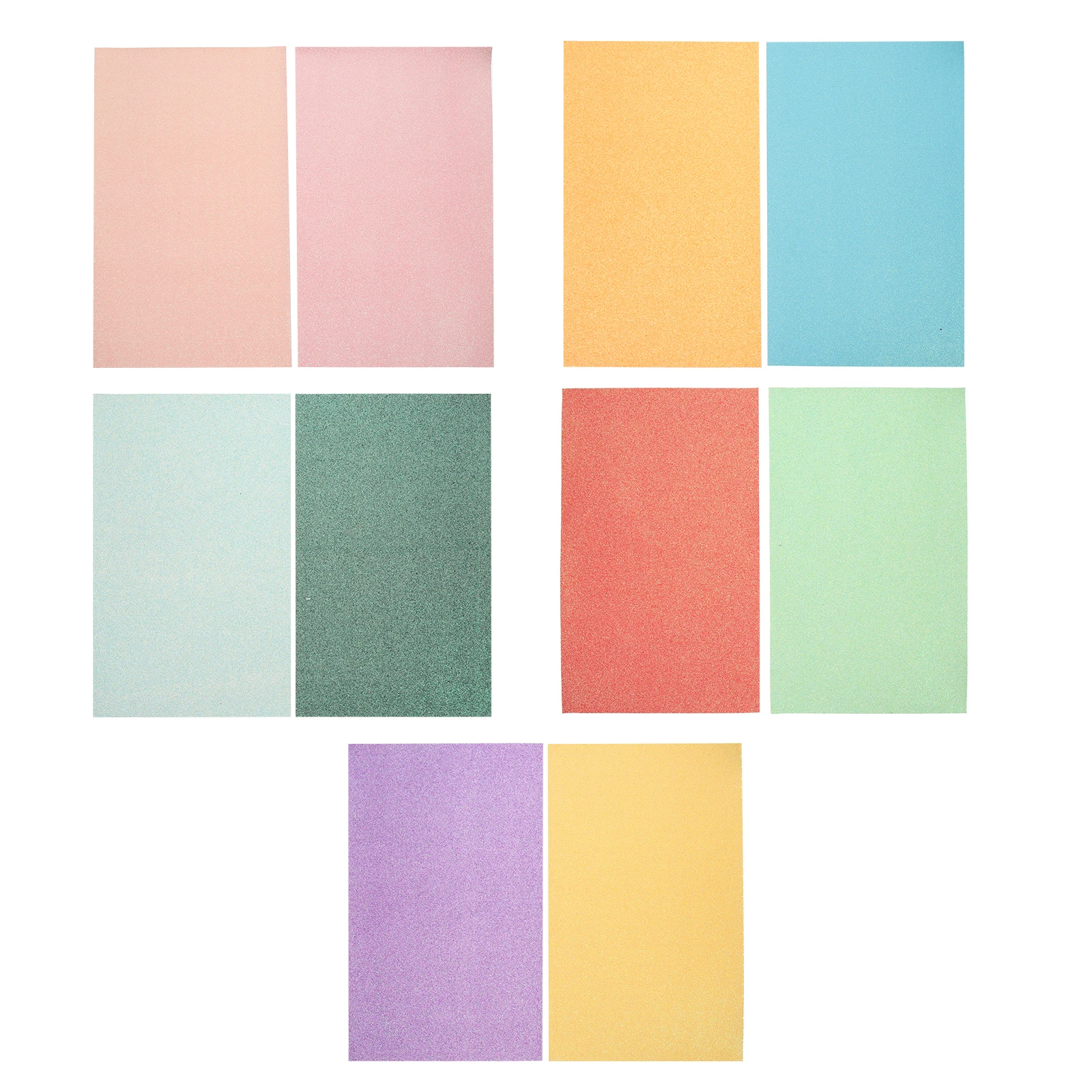 

10pcs Sheets PU Fabric Faux Craft Material DIY Hair Bows Decorative Accessories for Crafts Purse Wallets Phone Covers