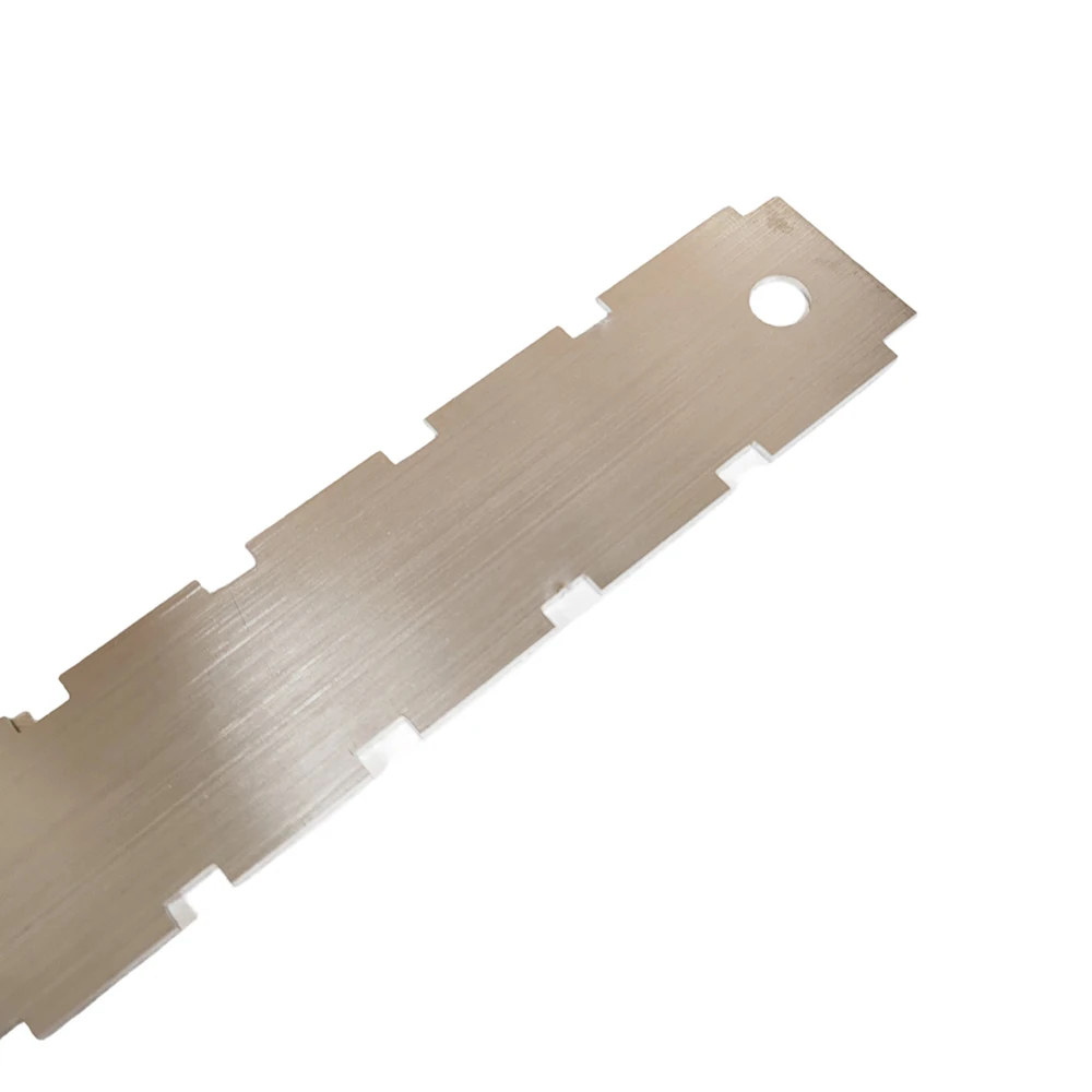 Guitar Neck Ruler Notched Straight Edge Gauge Luthiers Tool For Most Guitars