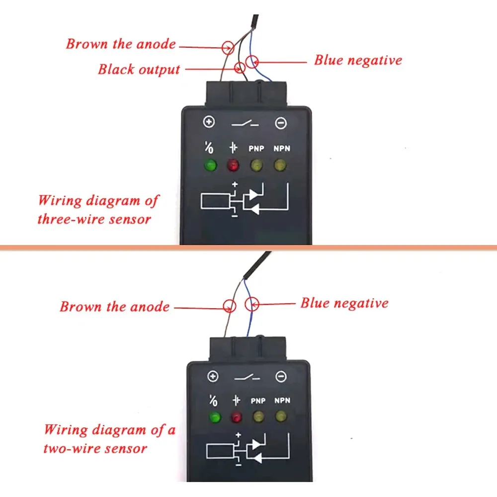 MHCNC Photoelectric Switch Tester YH-800 Proximity Switch Magnetic Switch Tester Sensor Tester For Metal Testing